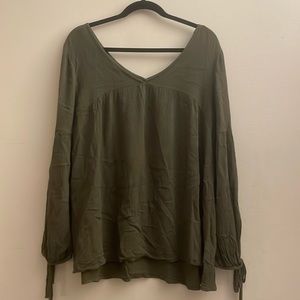 Altar’d State Green Blouse